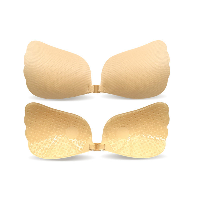 Mango Chest Paste Solid Color Mesh Round Breast Pad