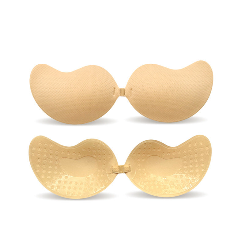 Mango Chest Paste Solid Color Mesh Round Breast Pad