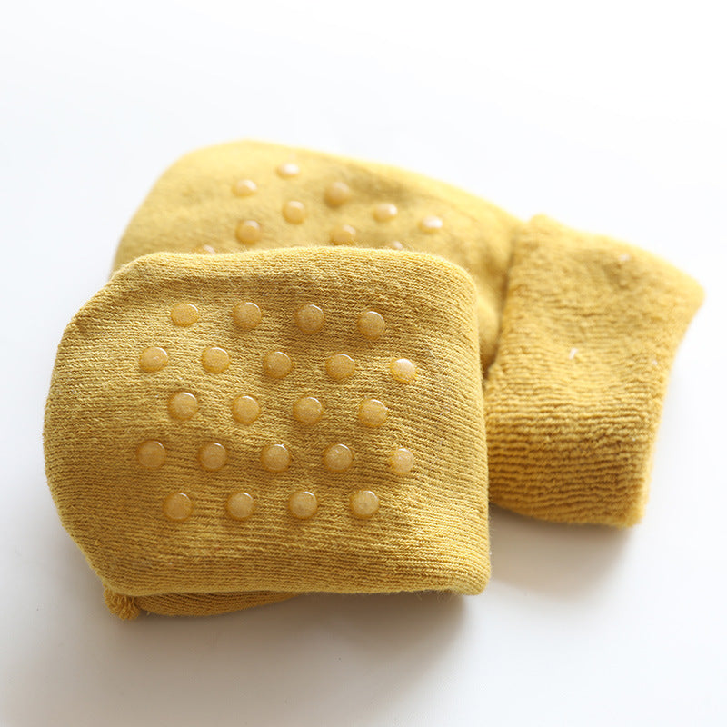 Autumn And Winter Terry Thickened Glued Non-slip Baby Floor Socks