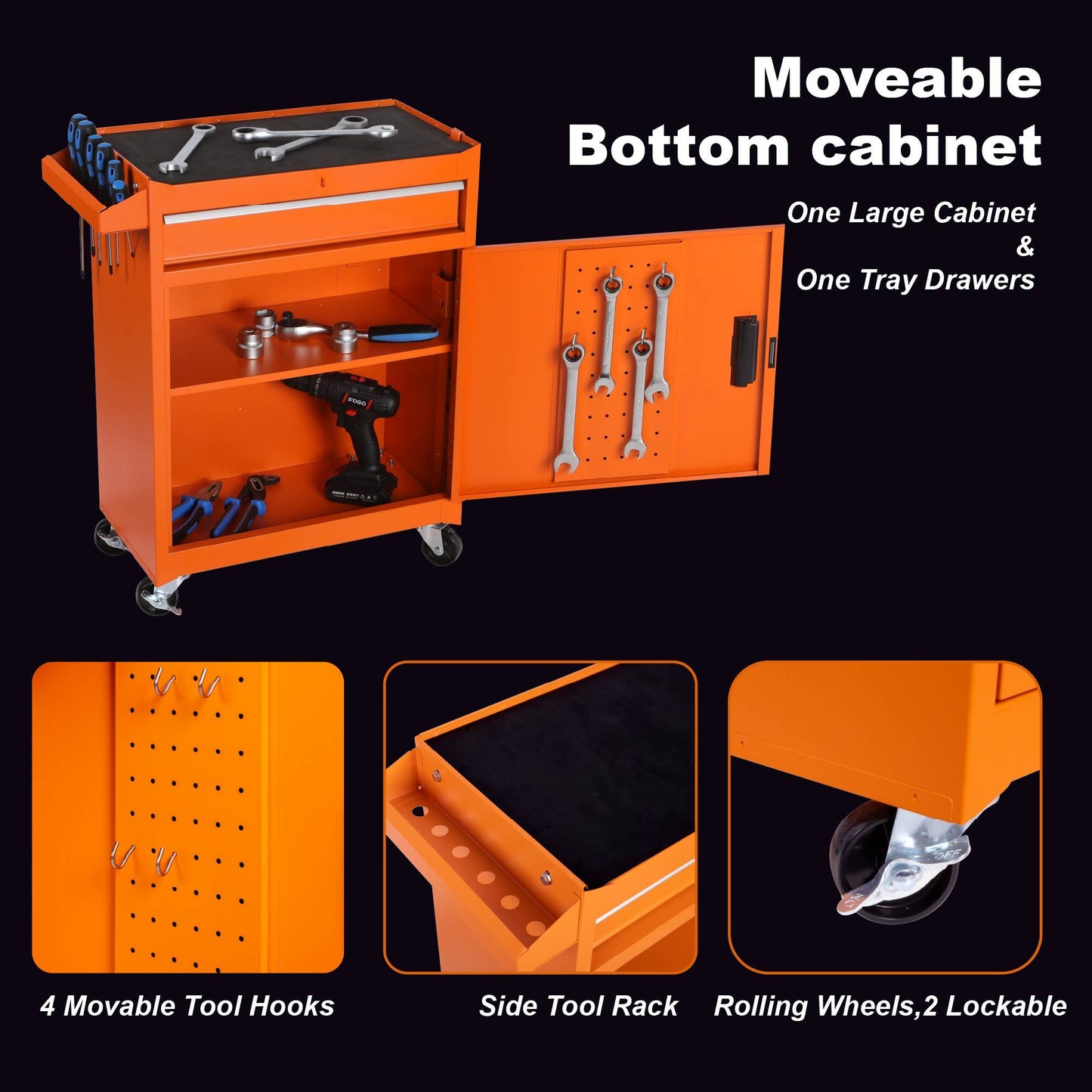 TOOL CABINET COMBO FOR HOME & GARAGE USE