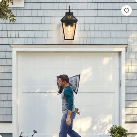 211 Pack Outdoor Wall Lantern Light   Modern Black Metal & Clear Glass Sconce For Porch, Patio, And Garden